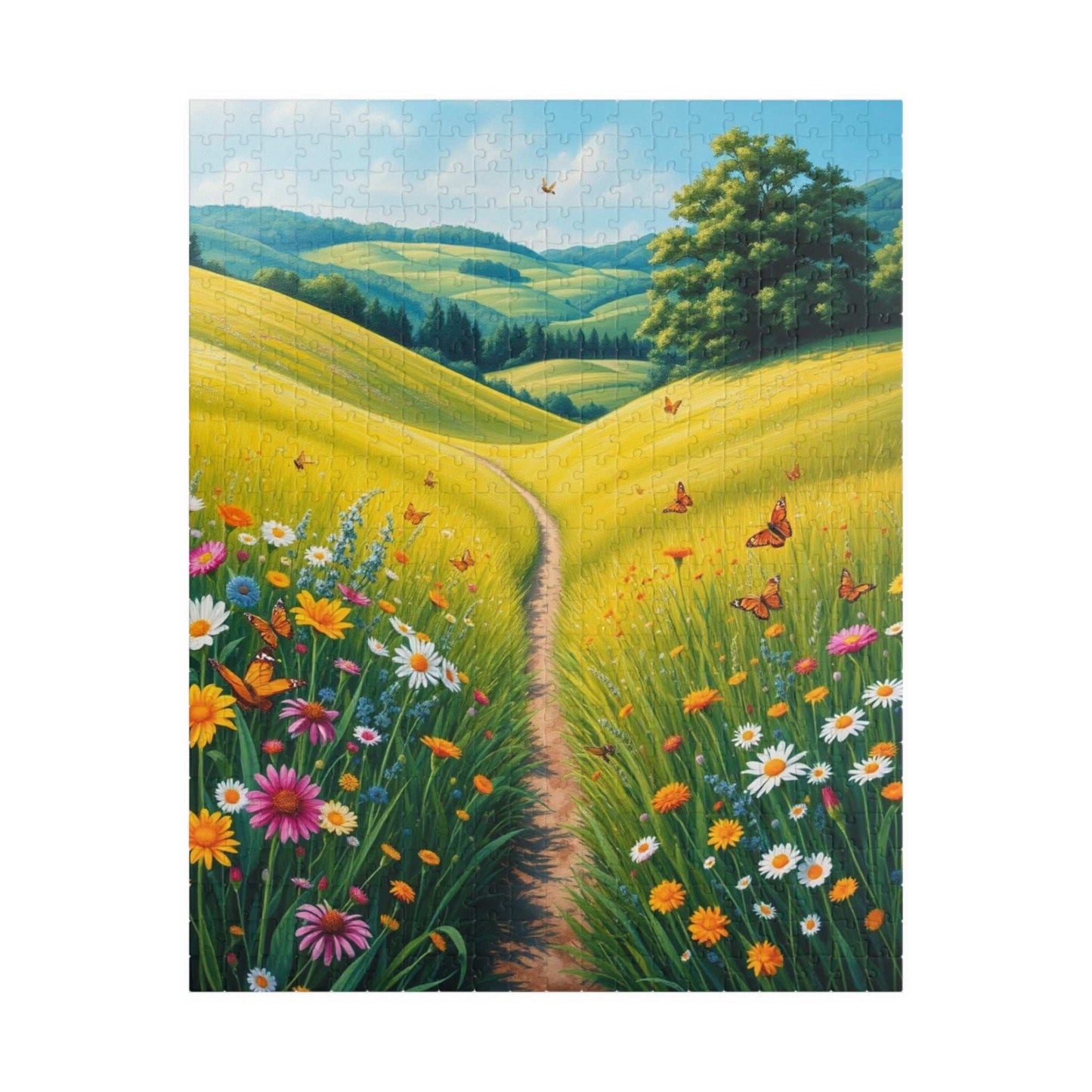 Scenic Nature Puzzle - 110 to 1014-piece, Perfect for Family Game Night, Nature Lovers Gift, Home Decor, Mental Stimulation 520 pcs (Vertical) Puzzle The Puzzle Chest