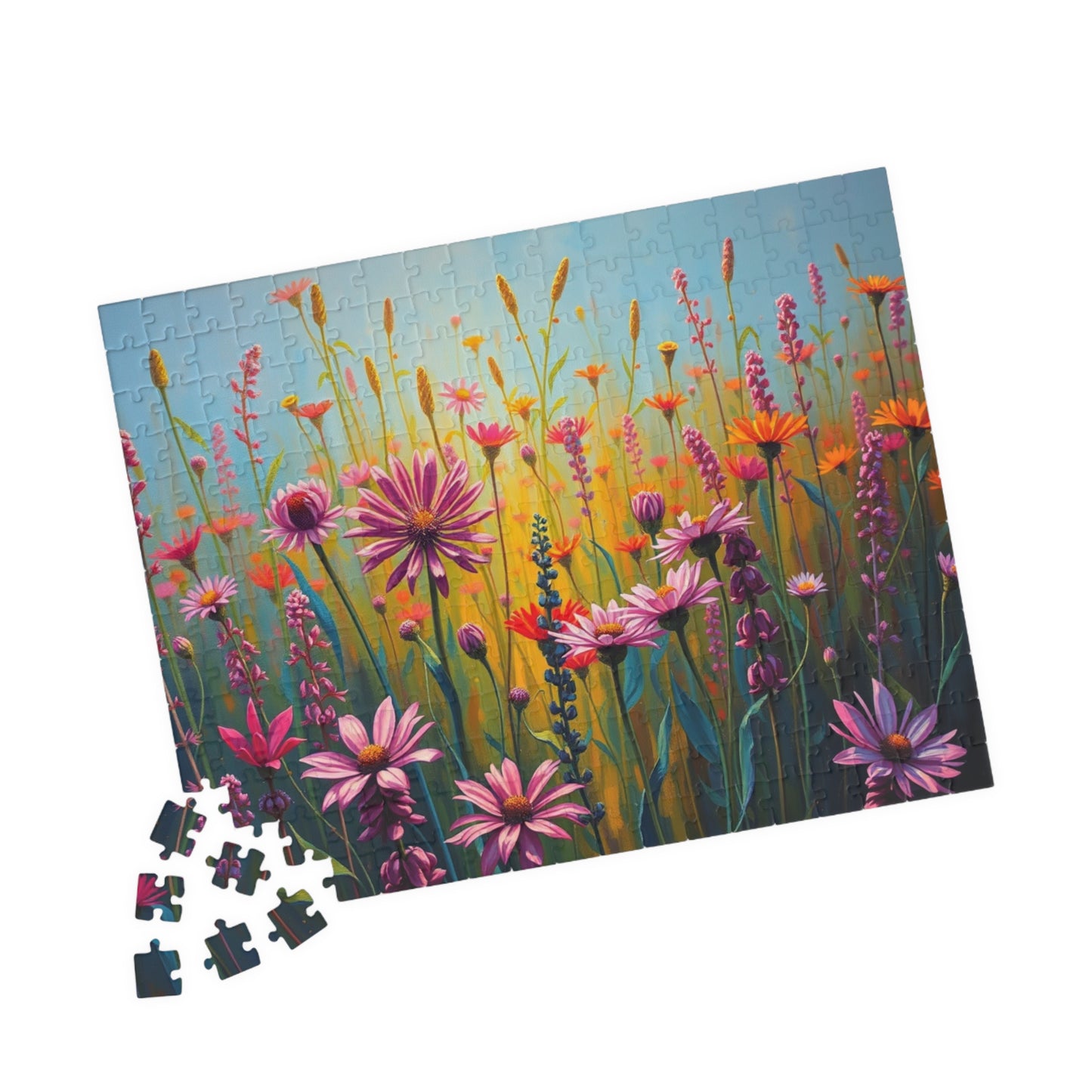 Floral Jigsaw Puzzle | Springtime Botanical Puzzle for Adults | Nature Lovers Gift, Family or Solo Fun, Mindfulness Activity, Game Night Puzzle The Puzzle Chest