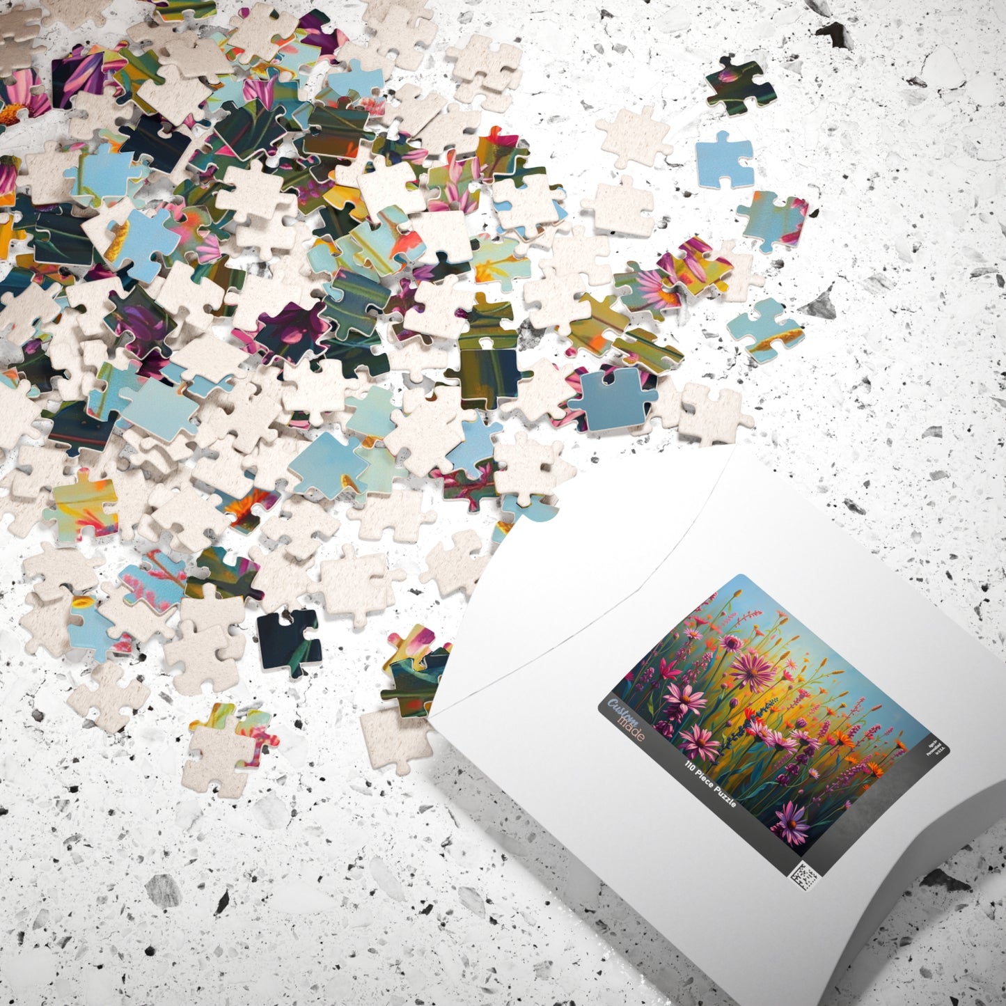 Floral Jigsaw Puzzle | Springtime Botanical Puzzle for Adults | Nature Lovers Gift, Family or Solo Fun, Mindfulness Activity, Game Night Puzzle The Puzzle Chest