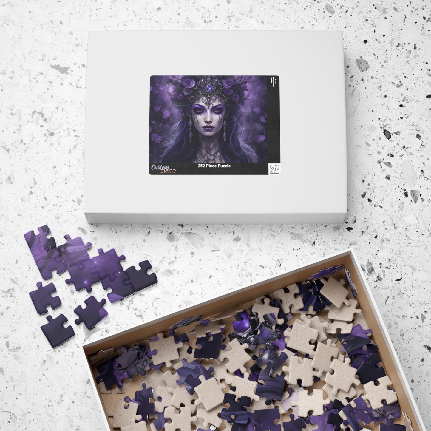 Fairy Queen Gothic Jigsaw Puzzle, 110 252 520 1014-Piece Gifted Unique Game for Adults, Gift Idea for Fantasy Lovers and Puzzle Enthusiasts Puzzle The Puzzle Chest