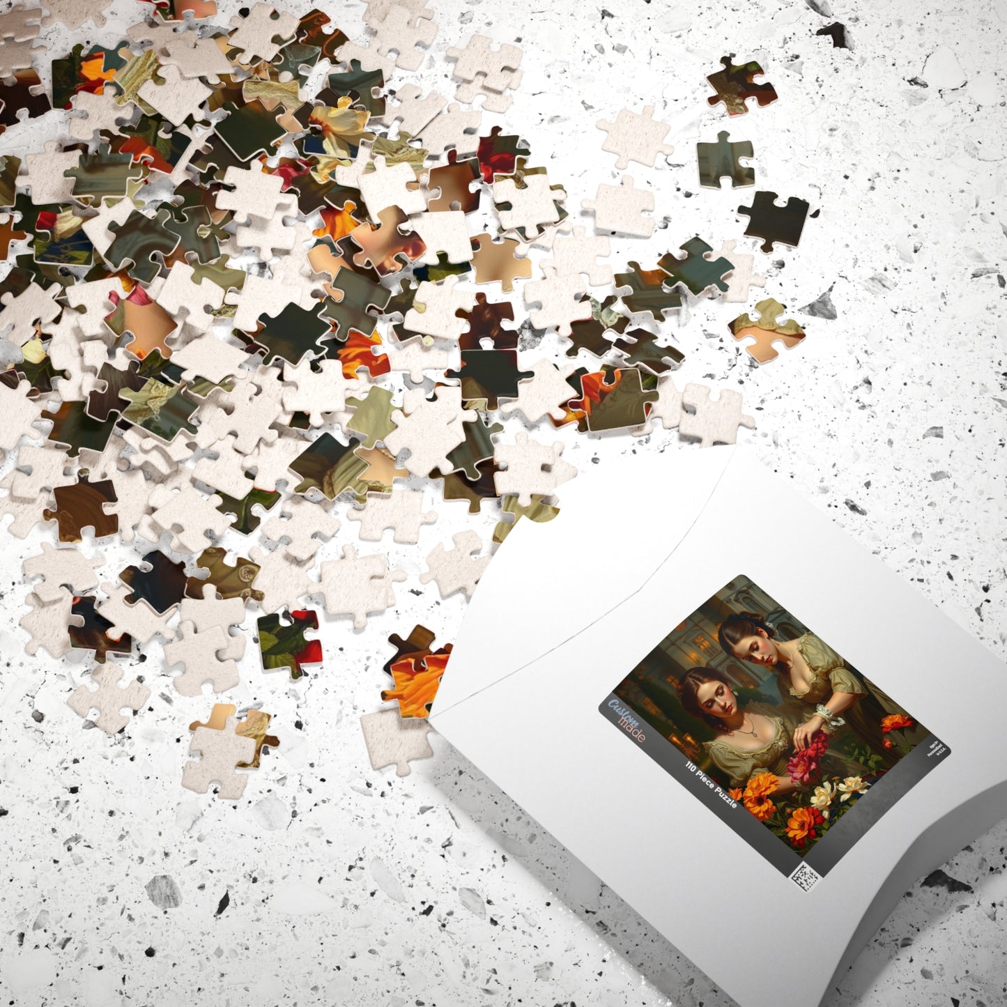 Jigsaw Puzzle, Victorian Women Garden Flowers, 110-1014 Piece - Fun Family Activity, Relaxing Hobby, Educational Game, Challenging Pastime, Puzzle The Puzzle Chest