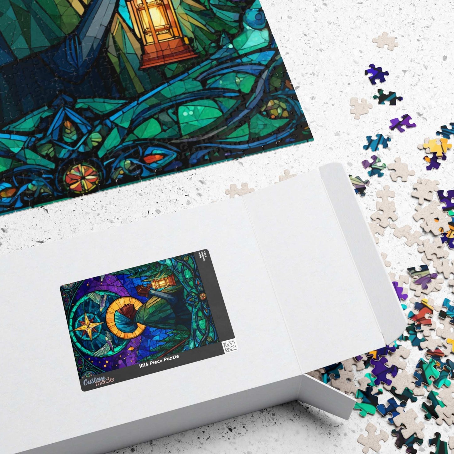 Sojourner Truth Jigsaw Puzzle - Stained Glass Style, Historical Figure Black History Gift, Afrocentric Educational Game Puzzle The Puzzle Chest