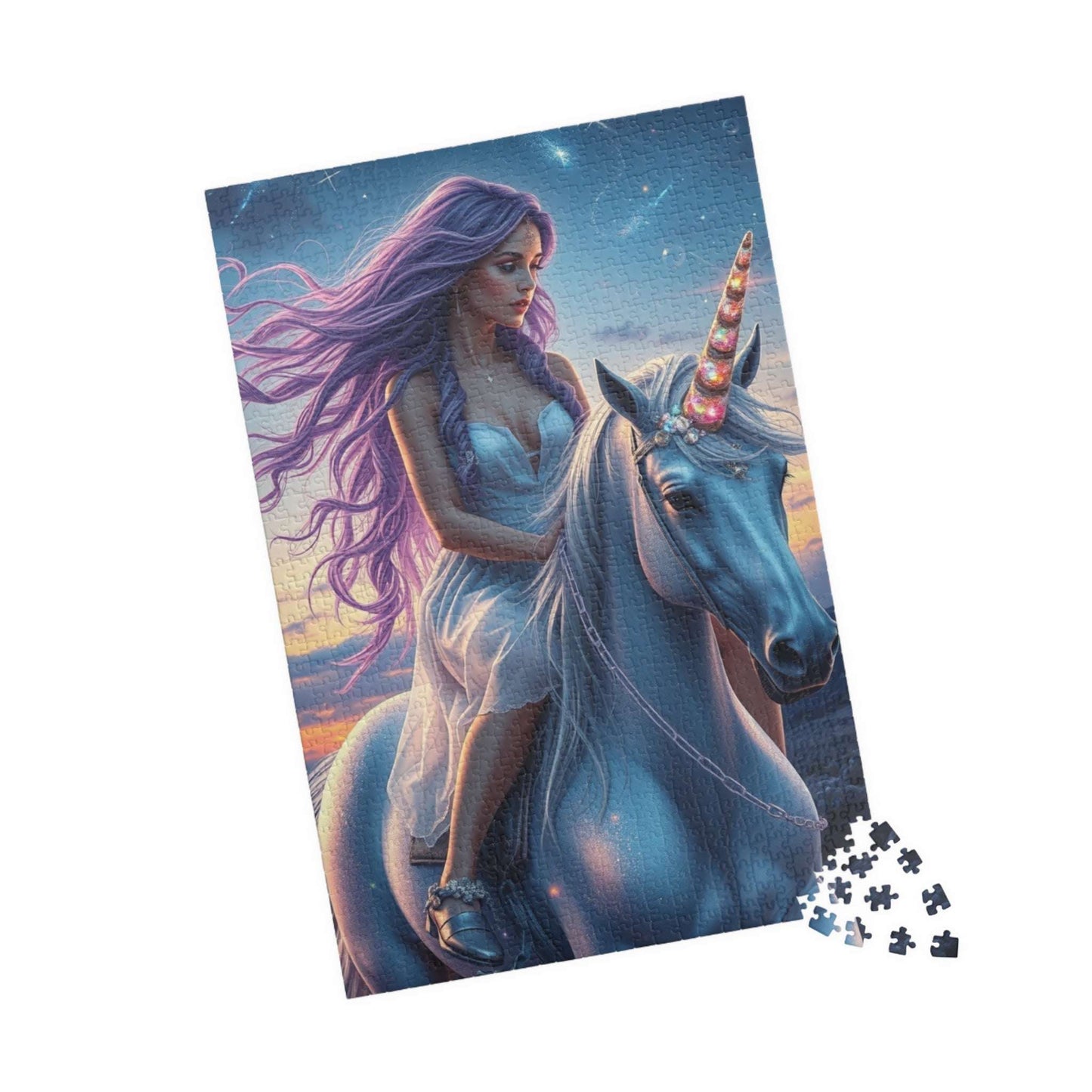 Magical Unicorn Puzzle - Fun and Enchanting, Perfect for Family Time or Solo Fun, Creative Gift for Friend, Fantasy Lover, Puzzle Enthusiast Puzzle The Puzzle Chest