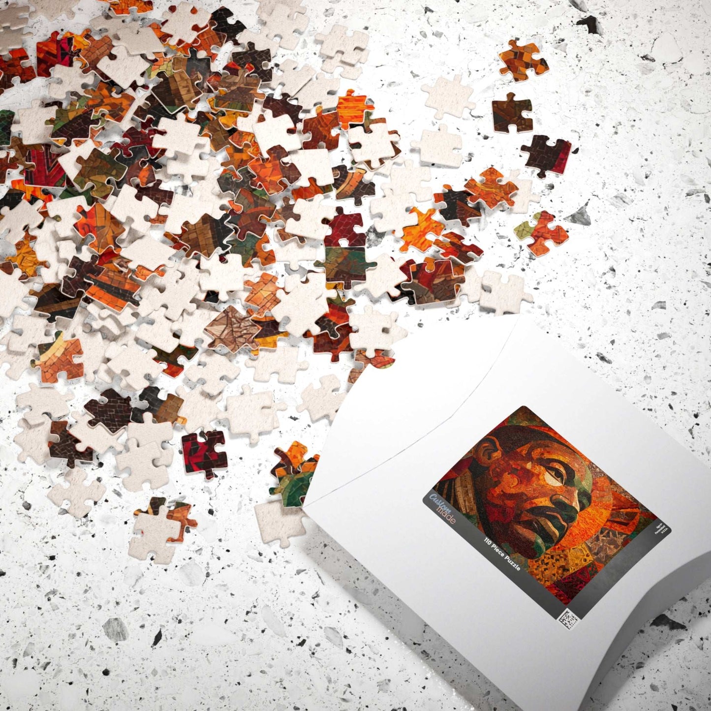 Dr. Martin Luther King Jr. Puzzle, Afrocentric Black History Jigsaw, Inspirational MLK Artwork, Educational Gift for Adults & Teens Puzzle The Puzzle Chest