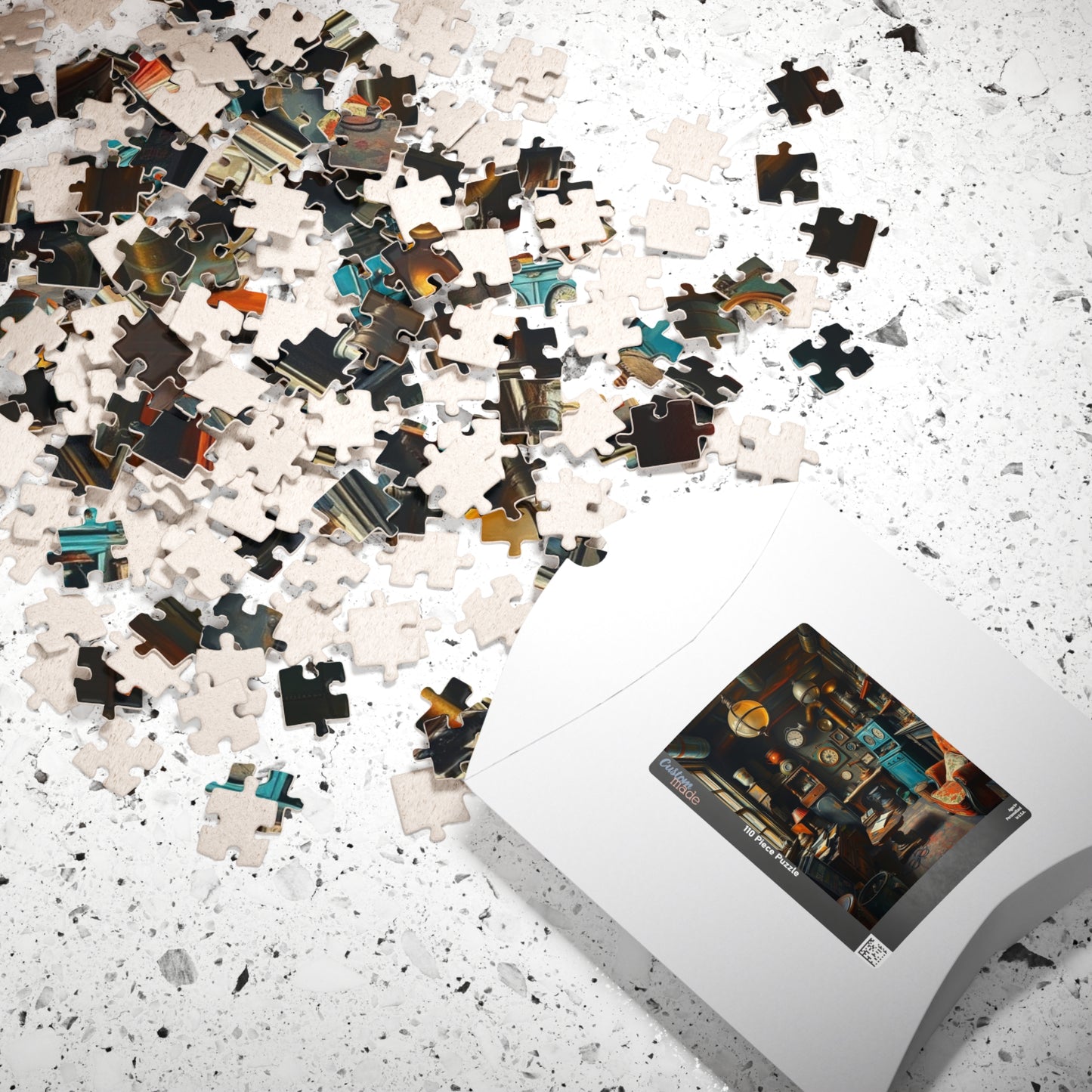 Cozy Steampunk Home Office Puzzle - 110, 252, 520, 1014-piece, Perfect for Family Night, Unique Gift for Puzzle Lovers, Relaxing Activity Puzzle The Puzzle Chest