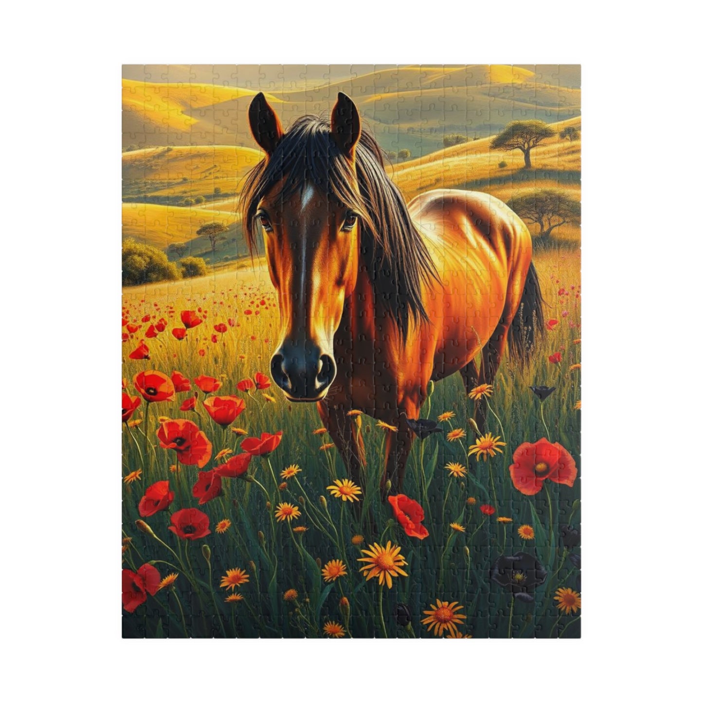 Stunning Horse Jigsaw Puzzle Game for Adults, Nature Lover Gift for Friends Equestrian Family Night Fun 110-1014 Pieces Great for Relaxation 520 pcs (Vertical) Puzzle The Puzzle Chest
