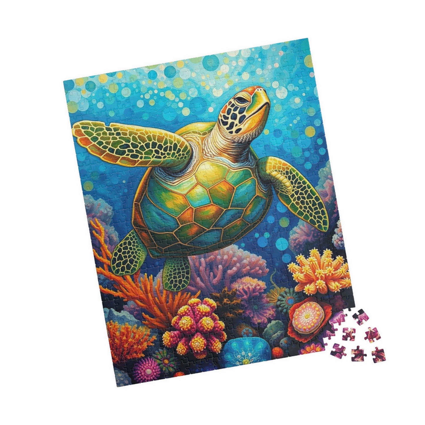 Sea Turtle Mosaic Jigsaw Puzzle for Adults Puzzle The Puzzle Chest
