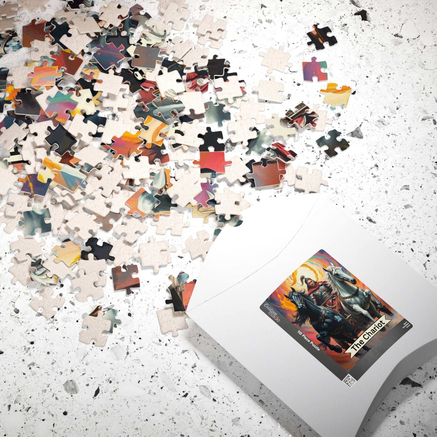 Mystical Chariot Puzzle - Tarot Card Style Jigsaw 110, 252, 520, 1014-piece, Gift, Game Night, Family Fun, Mind Teaser, Collector's Item Puzzle The Puzzle Chest