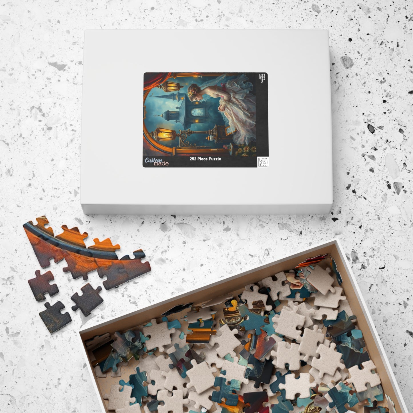 Enchanting Steampunk Art Puzzle, Romantic Imagery for Relaxation, 110-1014 Pieces, Great Gift for Puzzle Lovers, Cozy Night In, Indoor Fun Puzzle The Puzzle Chest