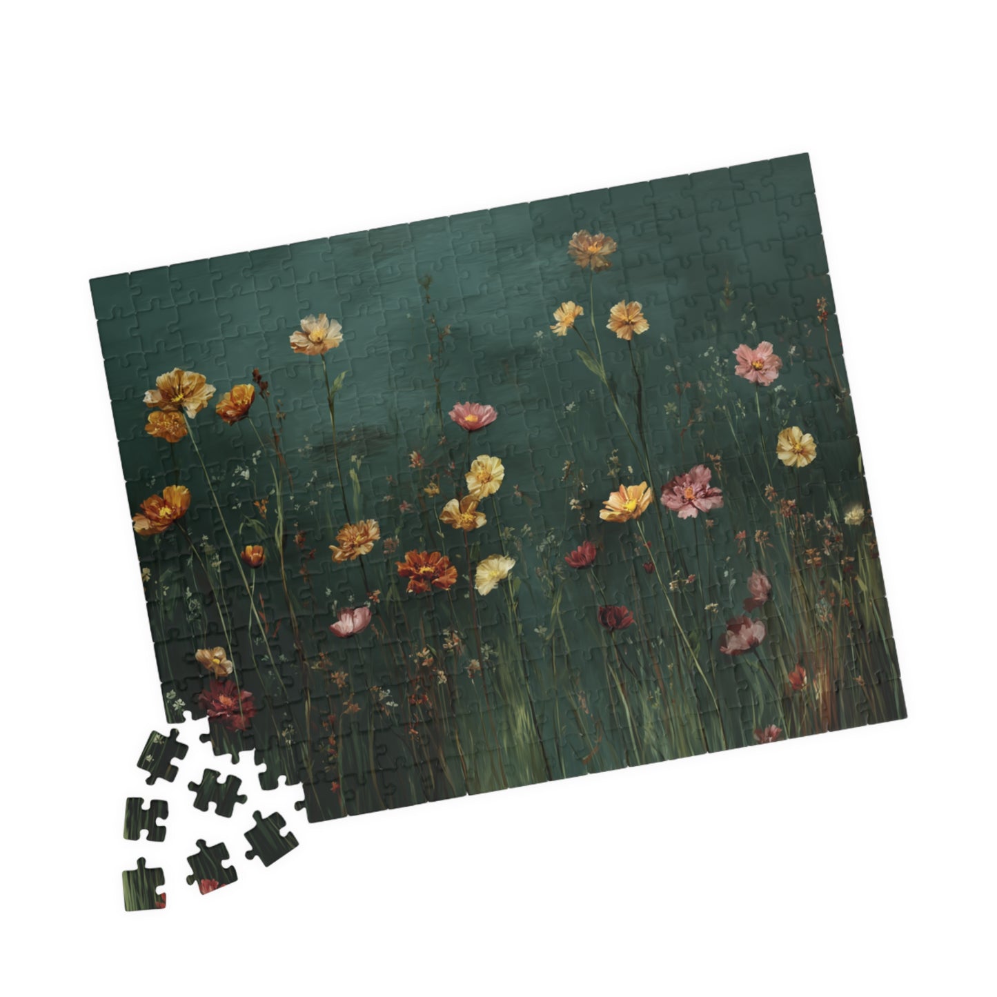 Floral Puzzle - Nature-Inspired Flower Jigsaw Game for Adults, Botanical Art