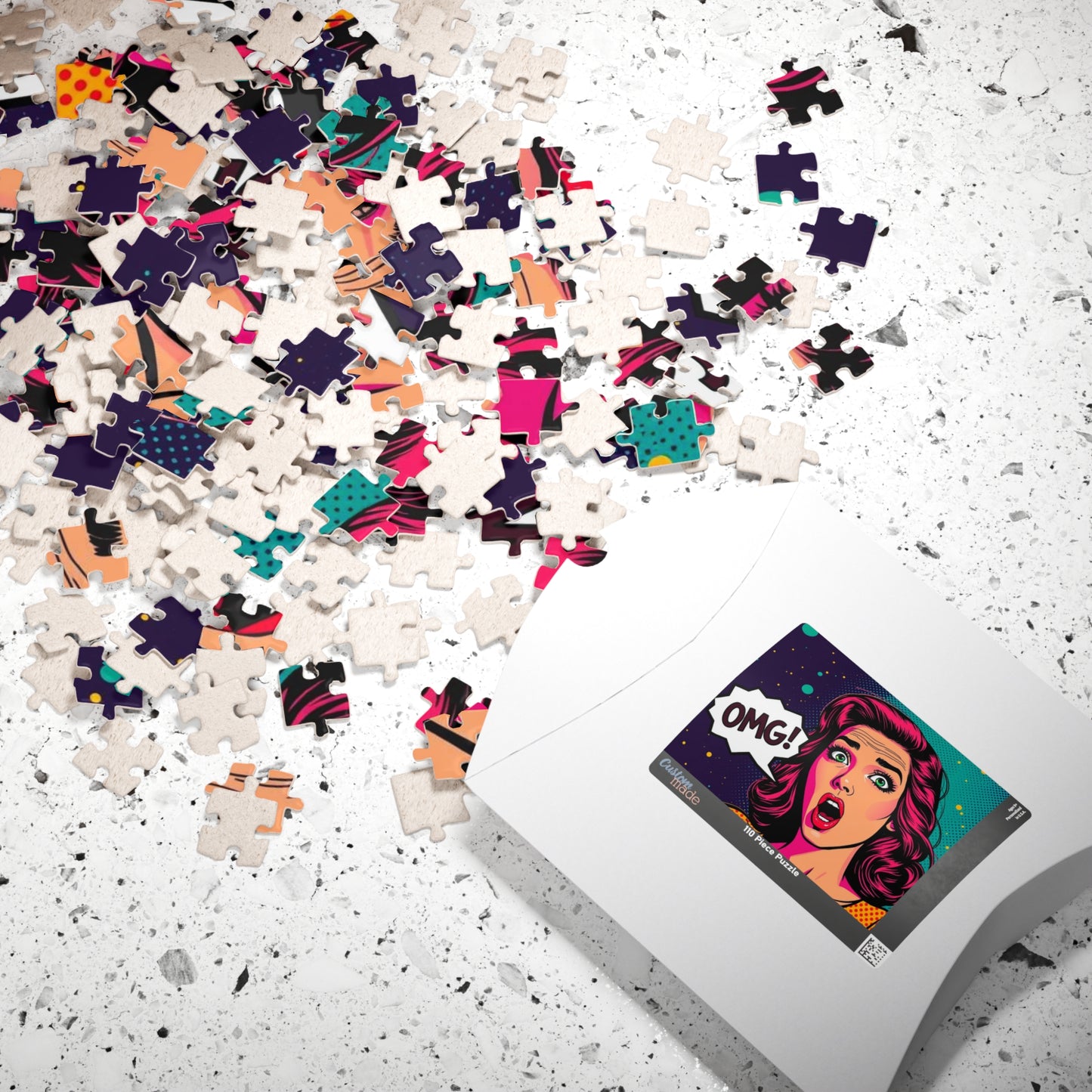 OMG! Pop Art Puzzle - Colorful 110-1014 Piece Jigsaw Fun Gift for Adult, Home Entertainment Family Bonding Game Night, Stress Relief Puzzle The Puzzle Chest