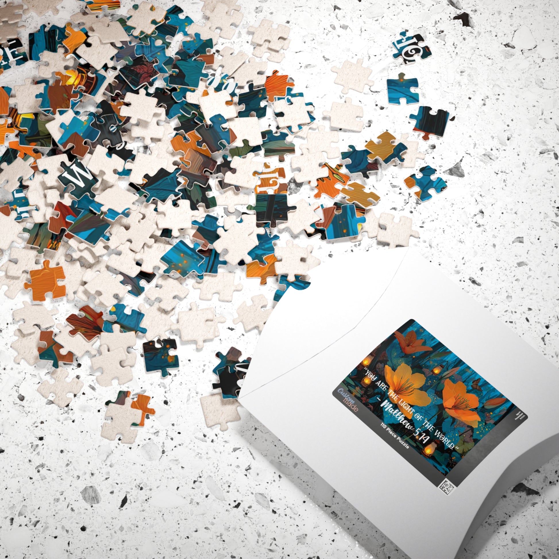 Light of the World Jigsaw Puzzle, Inspirational Game, Thoughtful Religious Gift for Friends Puzzle The Puzzle Chest