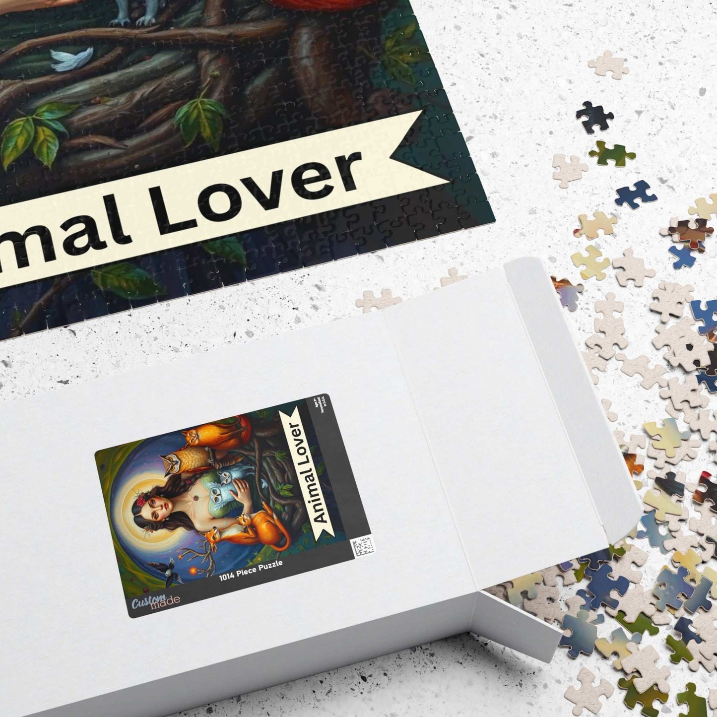 The Animal Lover Jigsaw Puzzle - Tarot Style Game for Puzzle Loving Wildlife Enthusiast Puzzle The Puzzle Chest