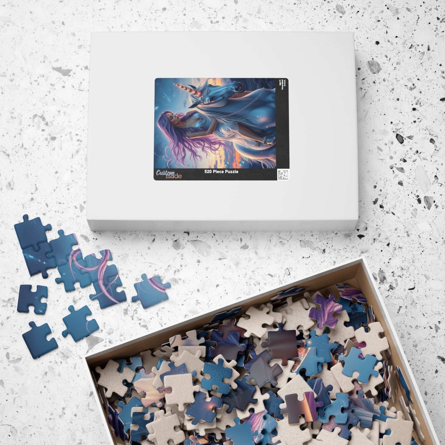 Magical Unicorn Puzzle - Fun and Enchanting, Perfect for Family Time or Solo Fun, Creative Gift for Friend, Fantasy Lover, Puzzle Enthusiast Puzzle The Puzzle Chest