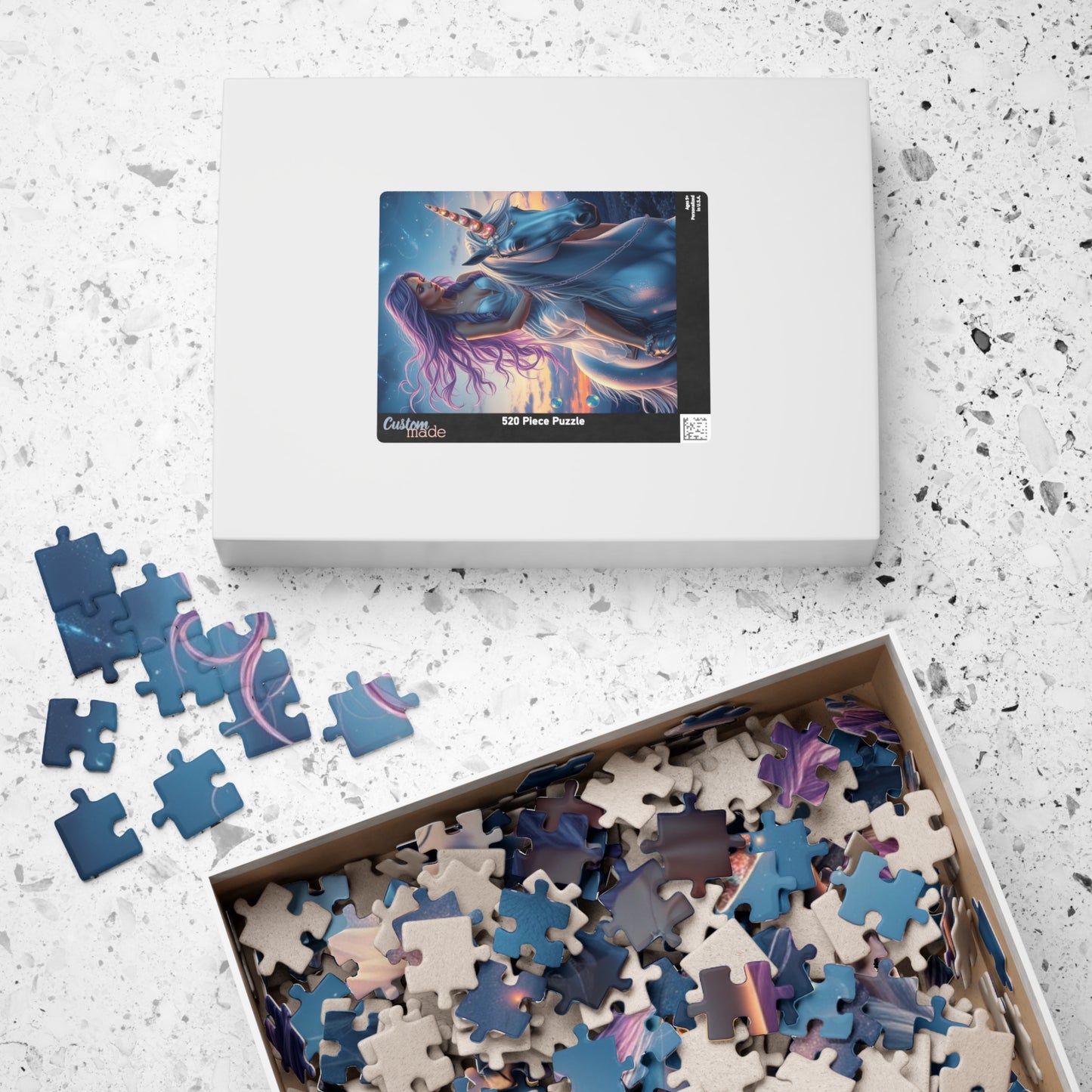 Magical Unicorn Puzzle - Fun and Enchanting, Perfect for Family Time or Solo Fun, Creative Gift for Friend, Fantasy Lover, Puzzle Enthusiast