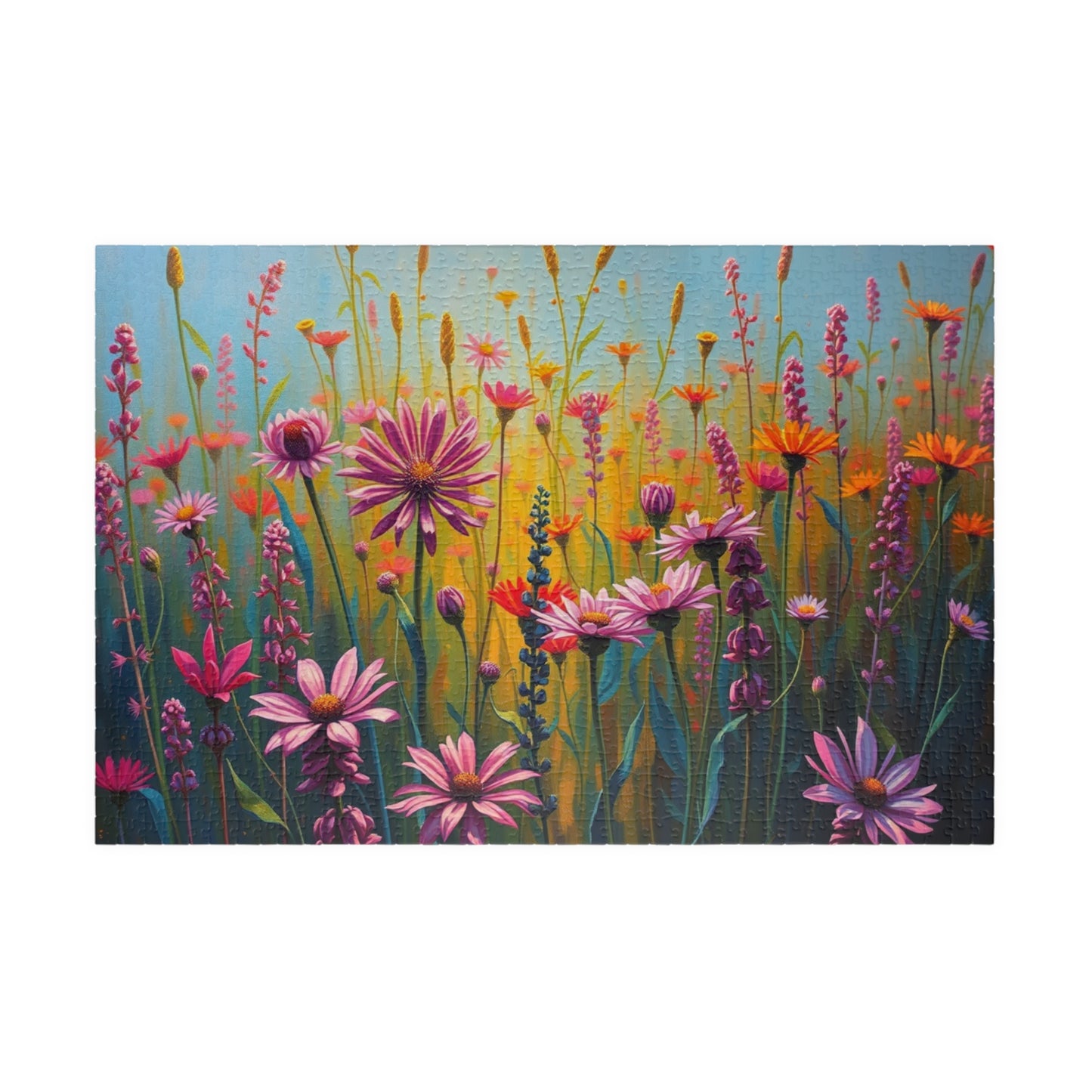 Floral Jigsaw Puzzle | Springtime Botanical Puzzle for Adults | Nature Lovers Gift, Family or Solo Fun, Mindfulness Activity, Game Night 1014 pcs (Horizontal) Puzzle The Puzzle Chest
