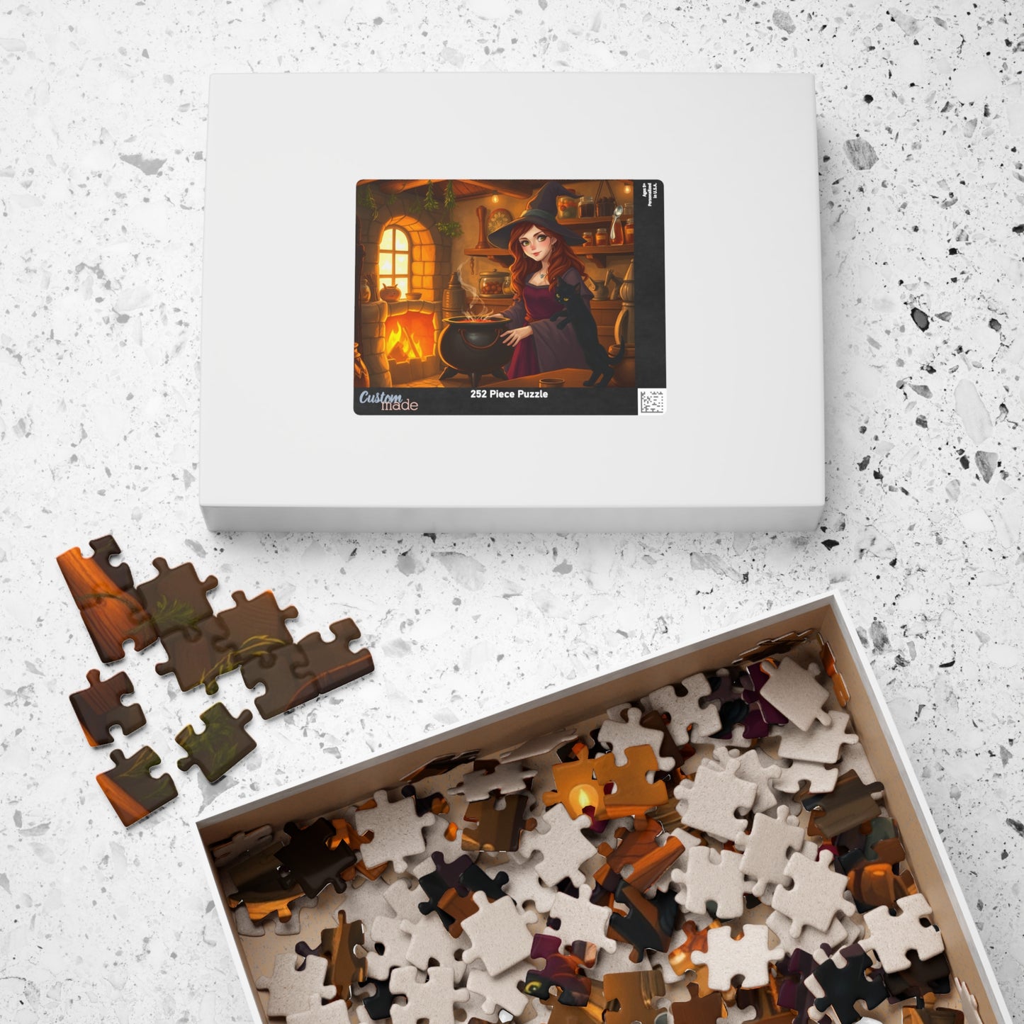Enchanting Witch Jigsaw Puzzle for Cozy Nights, Perfect for Halloween, Solo Fun or Family Night, Gift for Puzzle Lovers Puzzle The Puzzle Chest