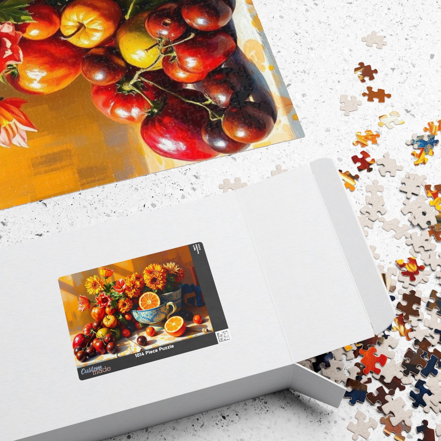 Floral Still Life Puzzle, Vintage Style Art Adult Jigsaw Game, Family Activity Home Entertainment, Gift for Garden Lover, Puzzle Enthusiast Puzzle The Puzzle Chest