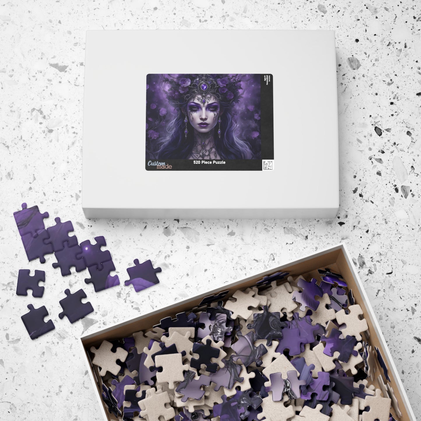 Fairy Queen Gothic Jigsaw Puzzle, 110 252 520 1014-Piece Gifted Unique Game for Adults, Gift Idea for Fantasy Lovers and Puzzle Enthusiasts Puzzle The Puzzle Chest