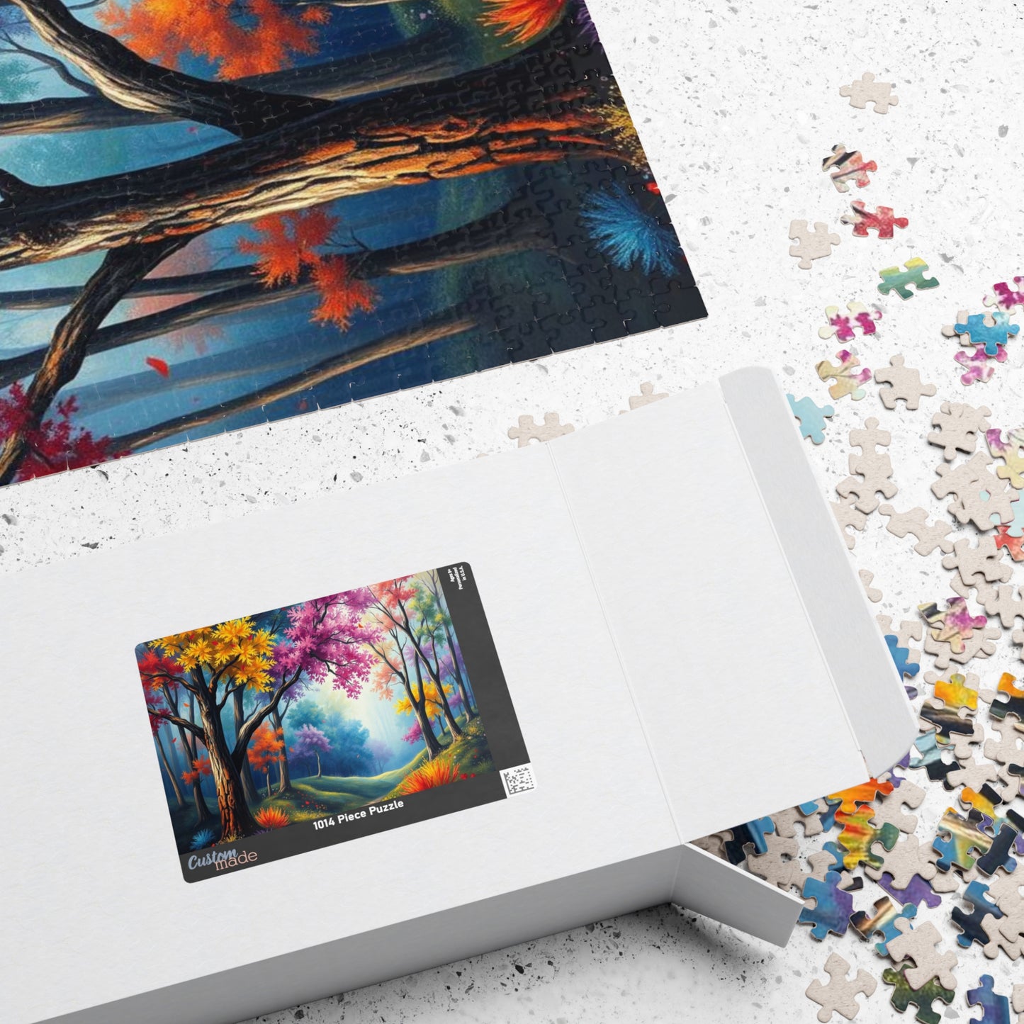 Autumn Forest Puzzle - 110, 252, 520, 1014-piece, Jigsaw Puzzle for Nature Lovers, Fall Decor, Family Activity, Gift for Puzzle Enthusiasts Puzzle The Puzzle Chest