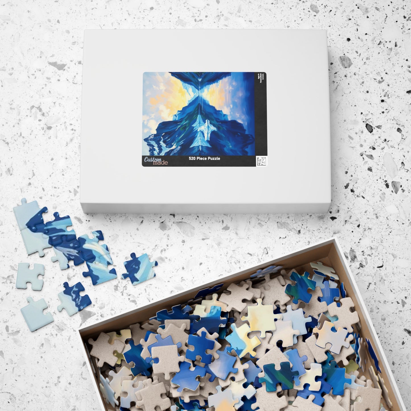 Scenic Landscape Puzzle | Serenity Vibes | 110, 252, 520, 1014-piece | Mindfulness Activity, Gift for Nature Lovers, Family Game, Home Puzzle The Puzzle Chest
