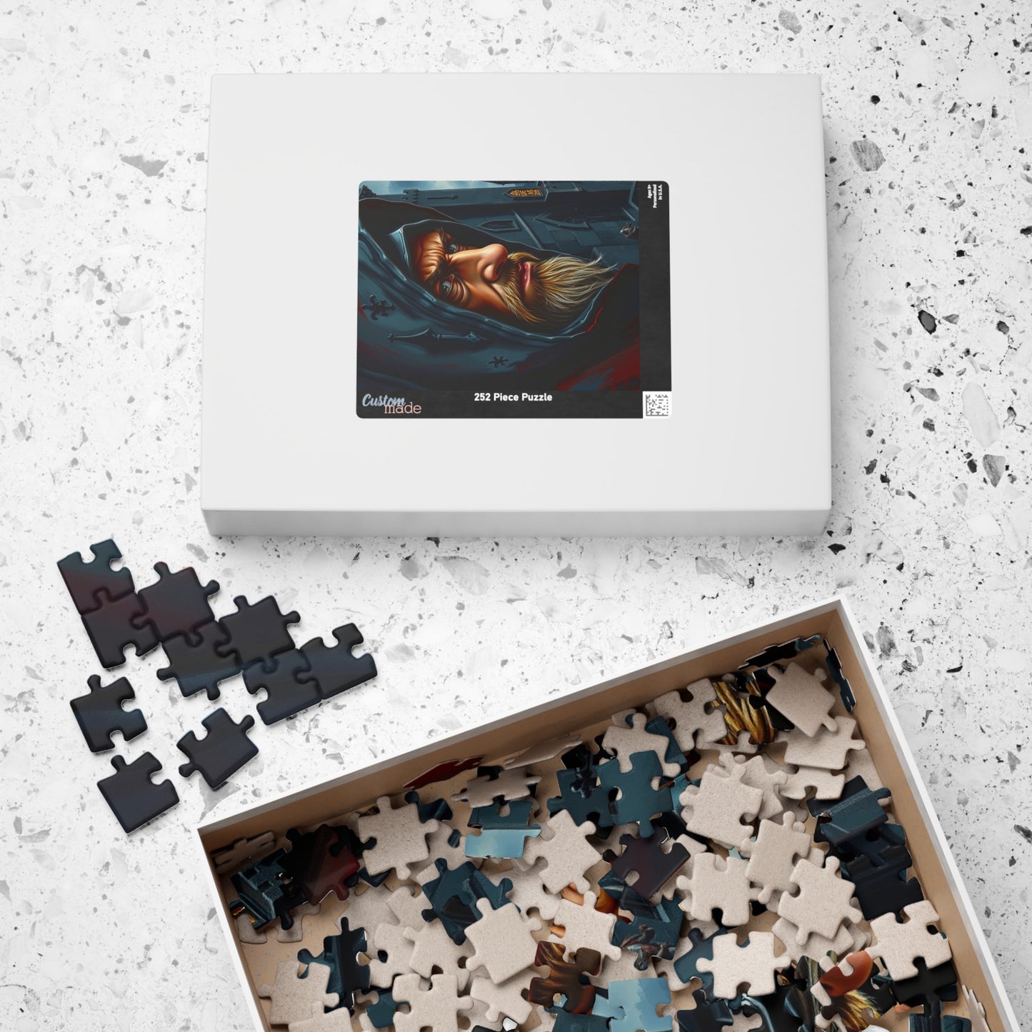 Mystical Wizard Puzzle - Enigmatic Art for Puzzle Lovers, Unique Gift for Adults, Fantasy Decor, Family Fun, Brain Teaser, Holiday Activity Puzzle The Puzzle Chest