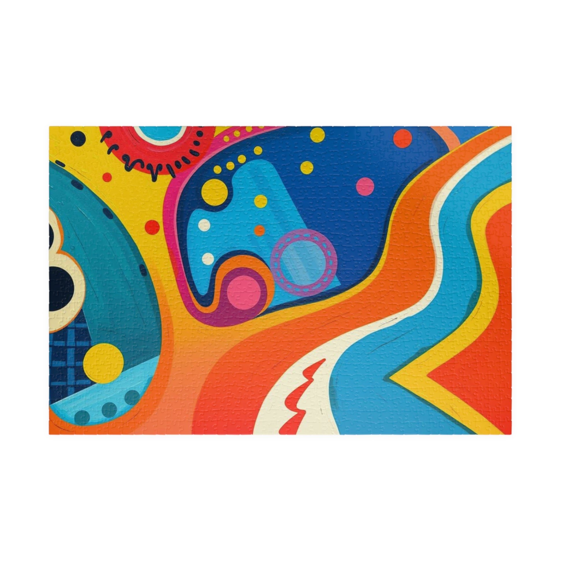 Colorful Abstract Jigsaw Puzzle for Creative Minds 1014 pcs (Horizontal) Puzzle The Puzzle Chest