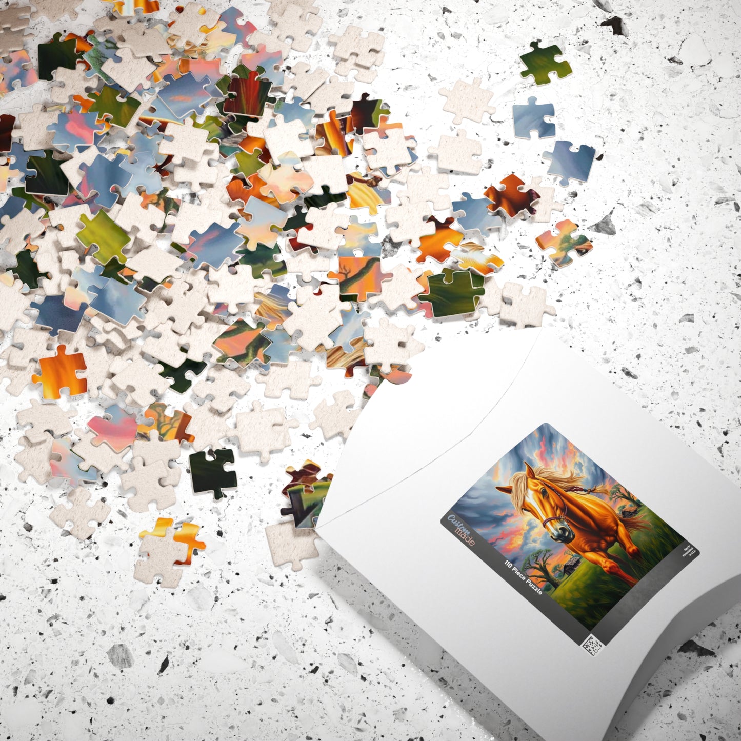 Horse Lover's Puzzle, 110-1014 Piece Jigsaw Game for Adults, Perfect Gift for Equine Enthusiasts, Family Fun, Home Entertainment, Horsey Art Puzzle The Puzzle Chest