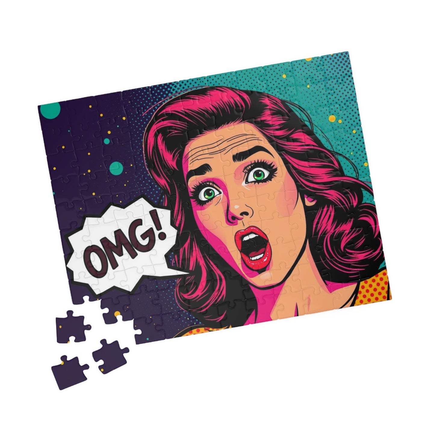 OMG! Pop Art Puzzle - Colorful 110-1014 Piece Jigsaw Fun Gift for Adult, Home Entertainment Family Bonding Game Night, Stress Relief Puzzle The Puzzle Chest