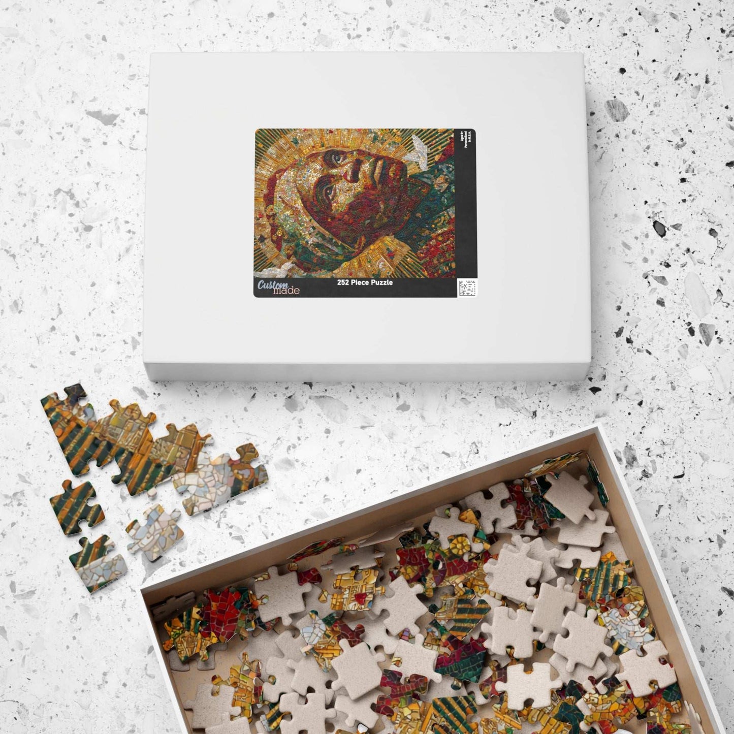 Harriet Tubman Empowering Art Puzzle - Historical Figure Jigsaw, Afrocentric Educational Gift, Black History Month Puzzle The Puzzle Chest