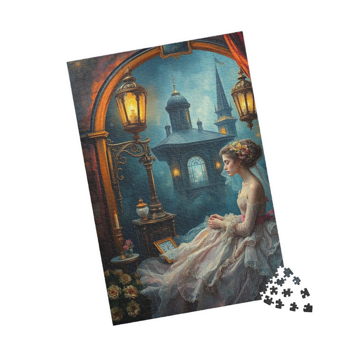 Enchanting Steampunk Art Puzzle, Romantic Imagery for Relaxation, 110-1014 Pieces, Great Gift for Puzzle Lovers, Cozy Night In, Indoor Fun Puzzle The Puzzle Chest