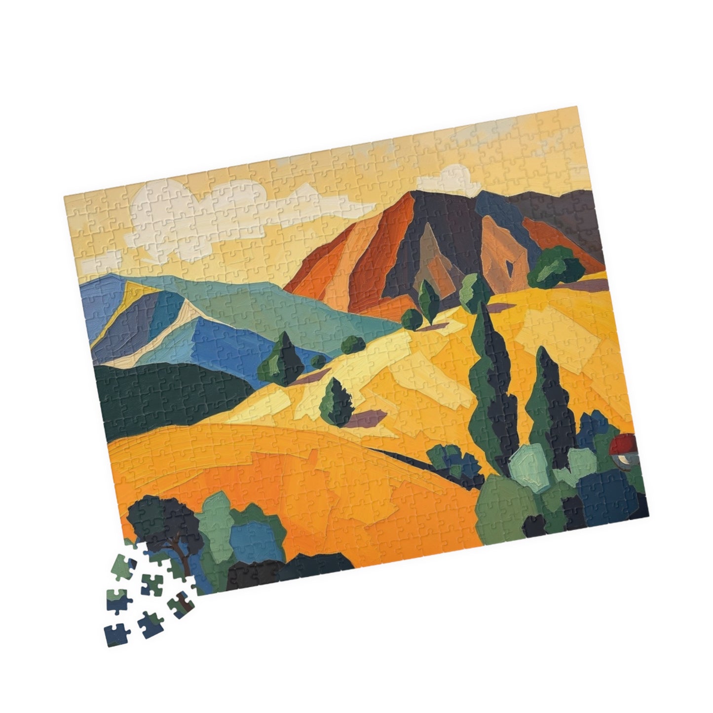 Scenic Landscape Jigsaw Puzzle, Nature Lover Gift for Friend, Creative Activity for Family Game Nights, Quiet Solo Home Entertainment Puzzle The Puzzle Chest
