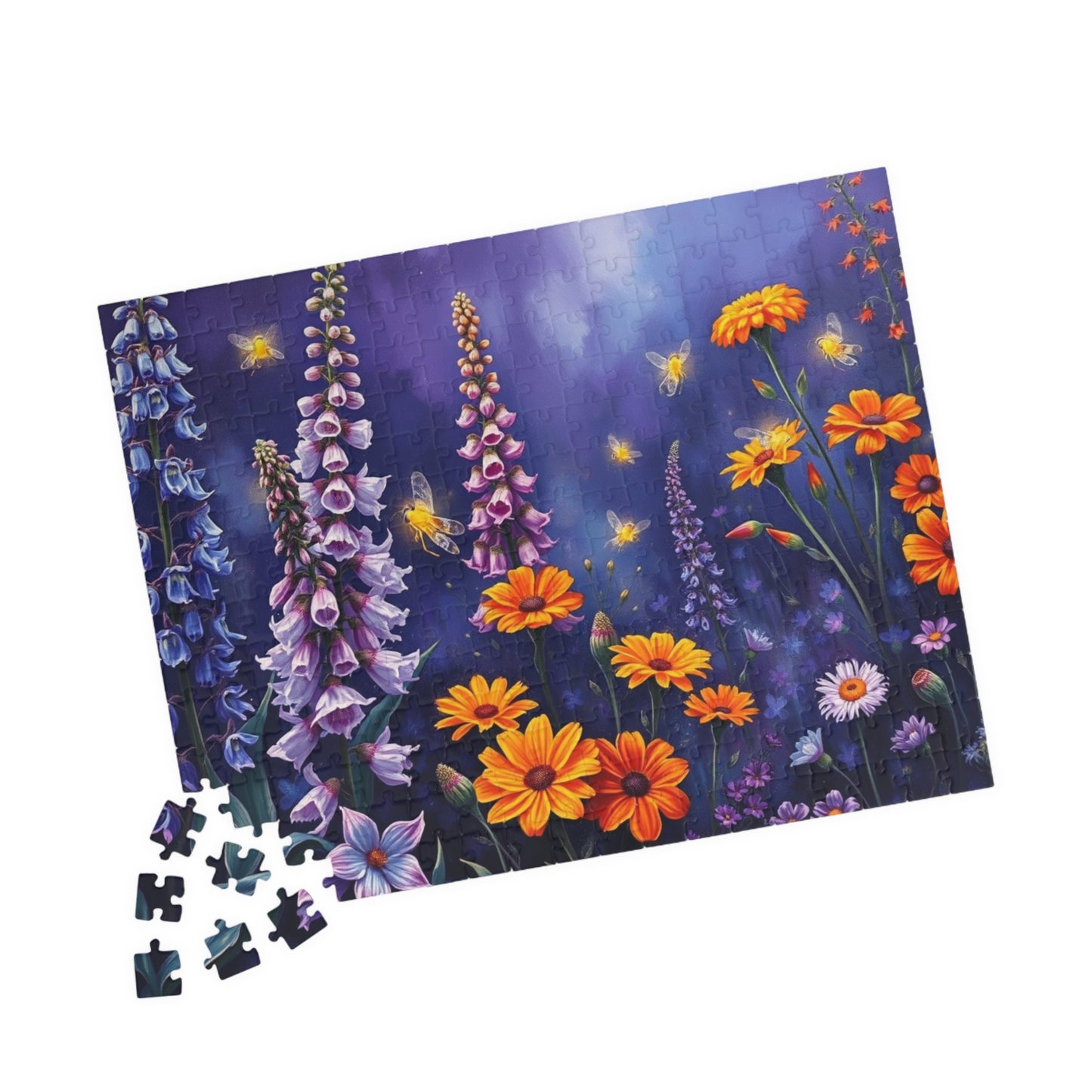 Floral Dreamscape Puzzle: 110-1014 Piece Flower Adult Jigsaw Game, Nature Lovers Gift, Fun Family Game Night, Solo Entertainment, Mindful Puzzle The Puzzle Chest