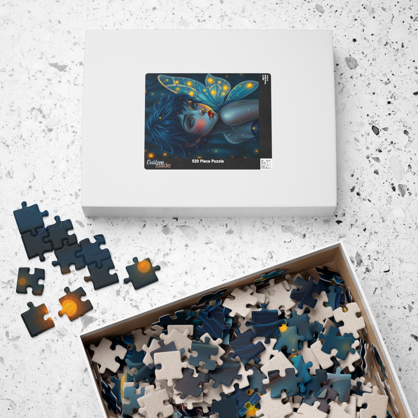 Fairy Fantasy Puzzle - 110, 252, 520, 1014-piece, Enchanting Home Entertainment, Gift for Puzzle Lovers, Magical Art, Fantasy Themed Puzzle