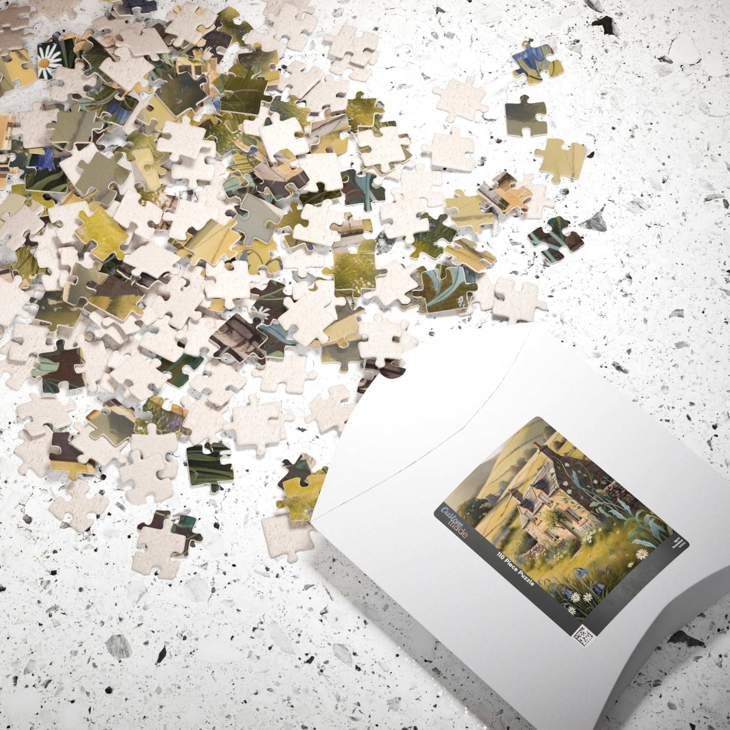 Charming Cottage Jigsaw Puzzle, 110-1014 Piece Relaxing Landscape Game for Adults, Unique Nature Lover Gift, Family Fun, Home Entertainment Puzzle The Puzzle Chest