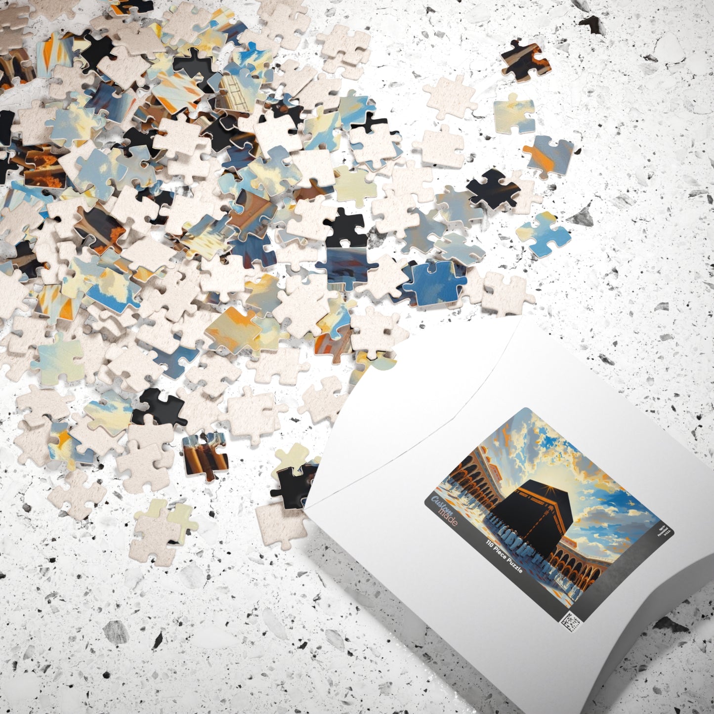The Holy Kaaba in Mecca Puzzle, Famous Historical Religious Landmark, Islamic Faith-Based Jigsaw, Ramadan Eid Gift for Muslim Game Night Puzzle The Puzzle Chest