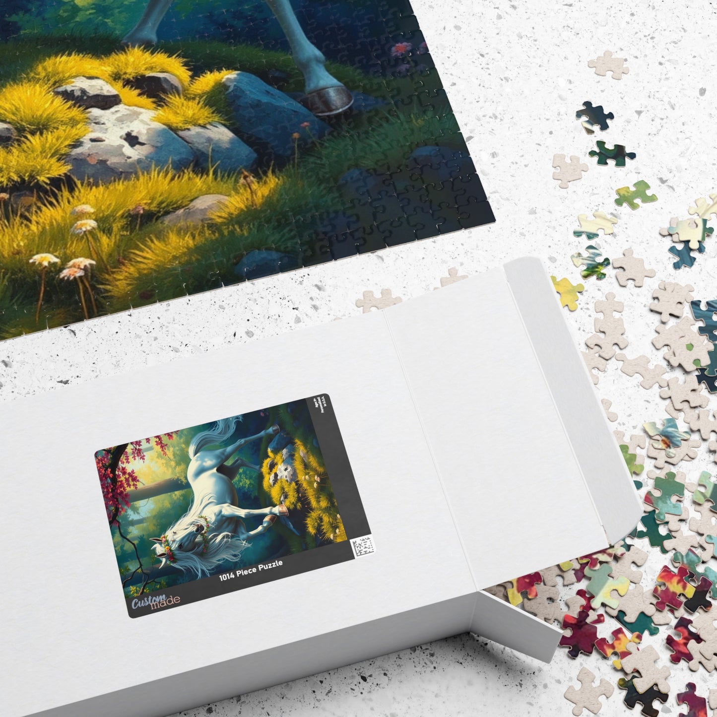 Magical Unicorn Puzzle - 110, 252, 520, 1014-piece, Jigsaw Game for Adults, Fantasy Lover Gift, Mindfulness Activity, Home Entertainment Puzzle The Puzzle Chest