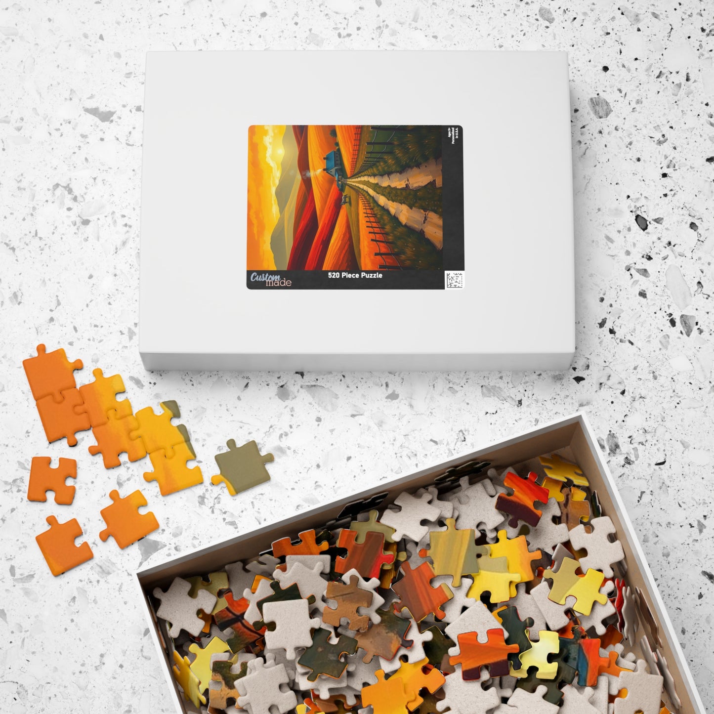 Scenic Landscape Puzzle, Relaxation Jigsaw Game, Fun Family Activity, Gift for Puzzle Lovers, Home Decor, 110-1014 pieces Puzzle The Puzzle Chest