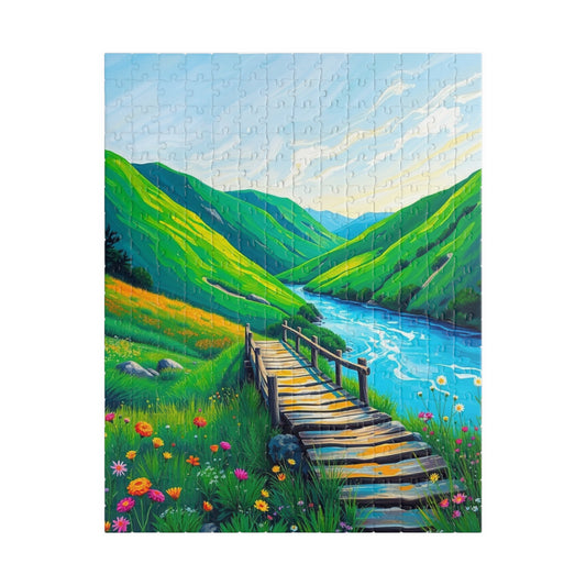 Scenic Nature Puzzle - 110, 252, 520, 1014-piece | Perfect Gift for Nature Lovers, Family Game Night, Home Decor, Puzzle 252 pcs (Vertical) Puzzle The Puzzle Chest