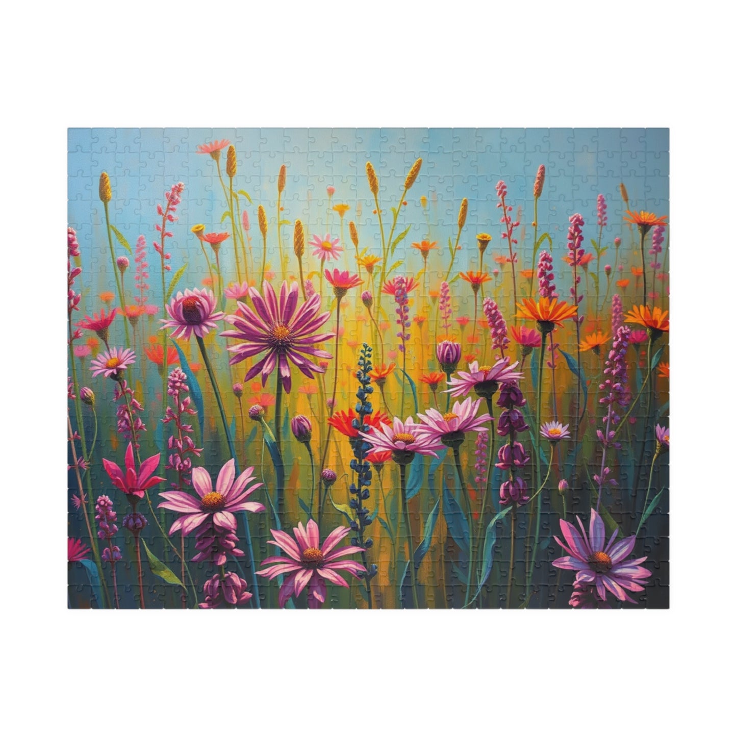 Floral Jigsaw Puzzle | Springtime Botanical Puzzle for Adults | Nature Lovers Gift, Family or Solo Fun, Mindfulness Activity, Game Night 520 pcs (Horizontal) Puzzle The Puzzle Chest
