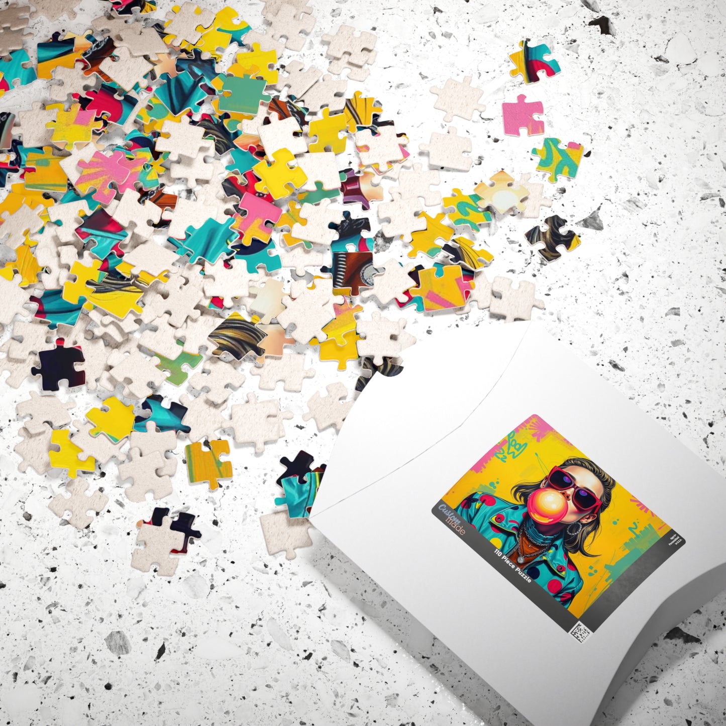 Retro Pop Art Jigsaw Puzzle | Fun Gift for Adults, Home Entertainment, Unique Collectible, Great for Parties and Family Nights Puzzle The Puzzle Chest