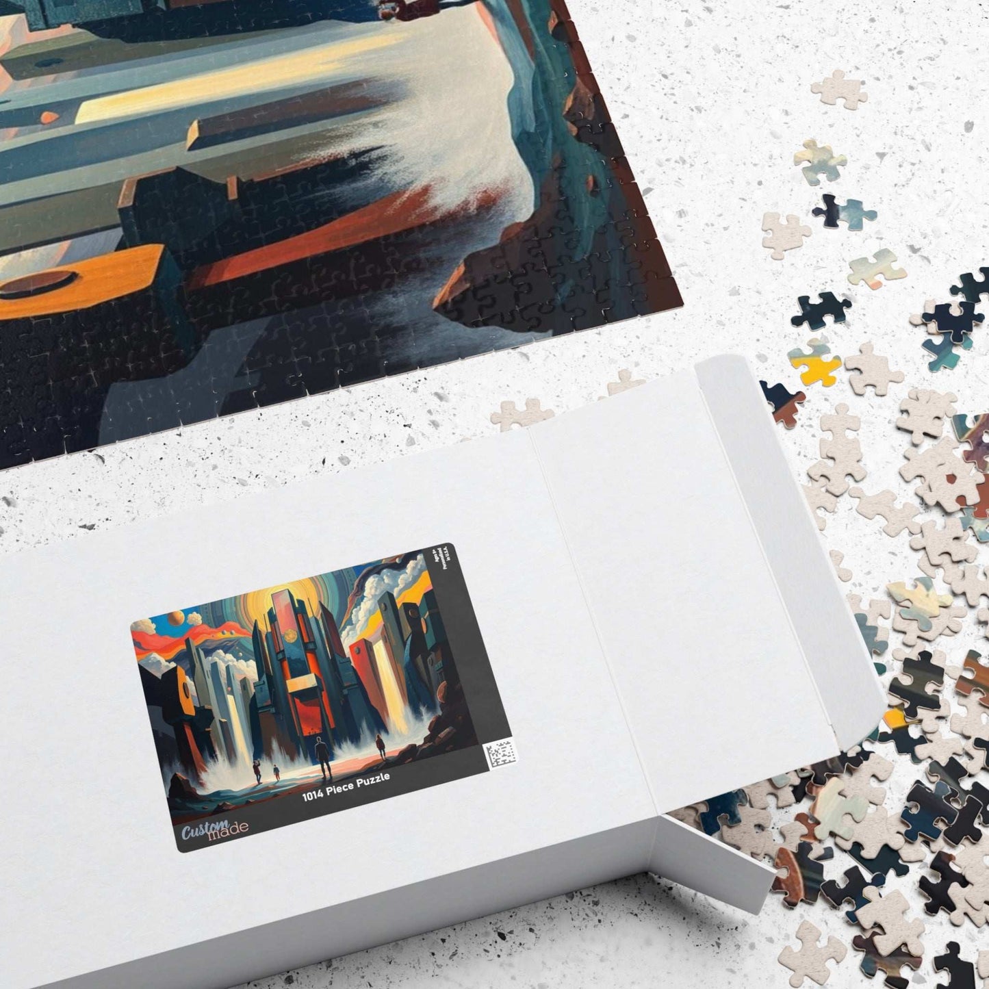 Cosmic Adventure Puzzle 110, 252, 520, 1014-piece, Space Art Jigsaw Puzzle for Adults, Gift for Friends, Family Activity, Home Entertainment Puzzle The Puzzle Chest