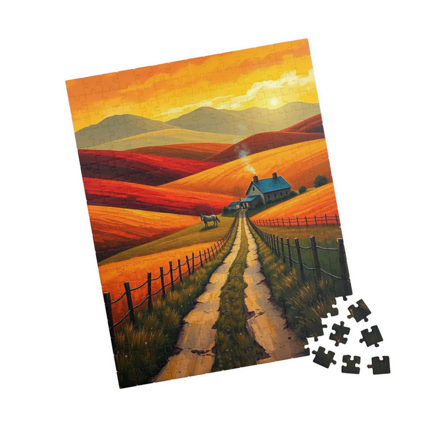 Scenic Landscape Puzzle, Relaxation Jigsaw Game, Fun Family Activity, Gift for Puzzle Lovers, Home Decor, 110-1014 pieces Puzzle The Puzzle Chest