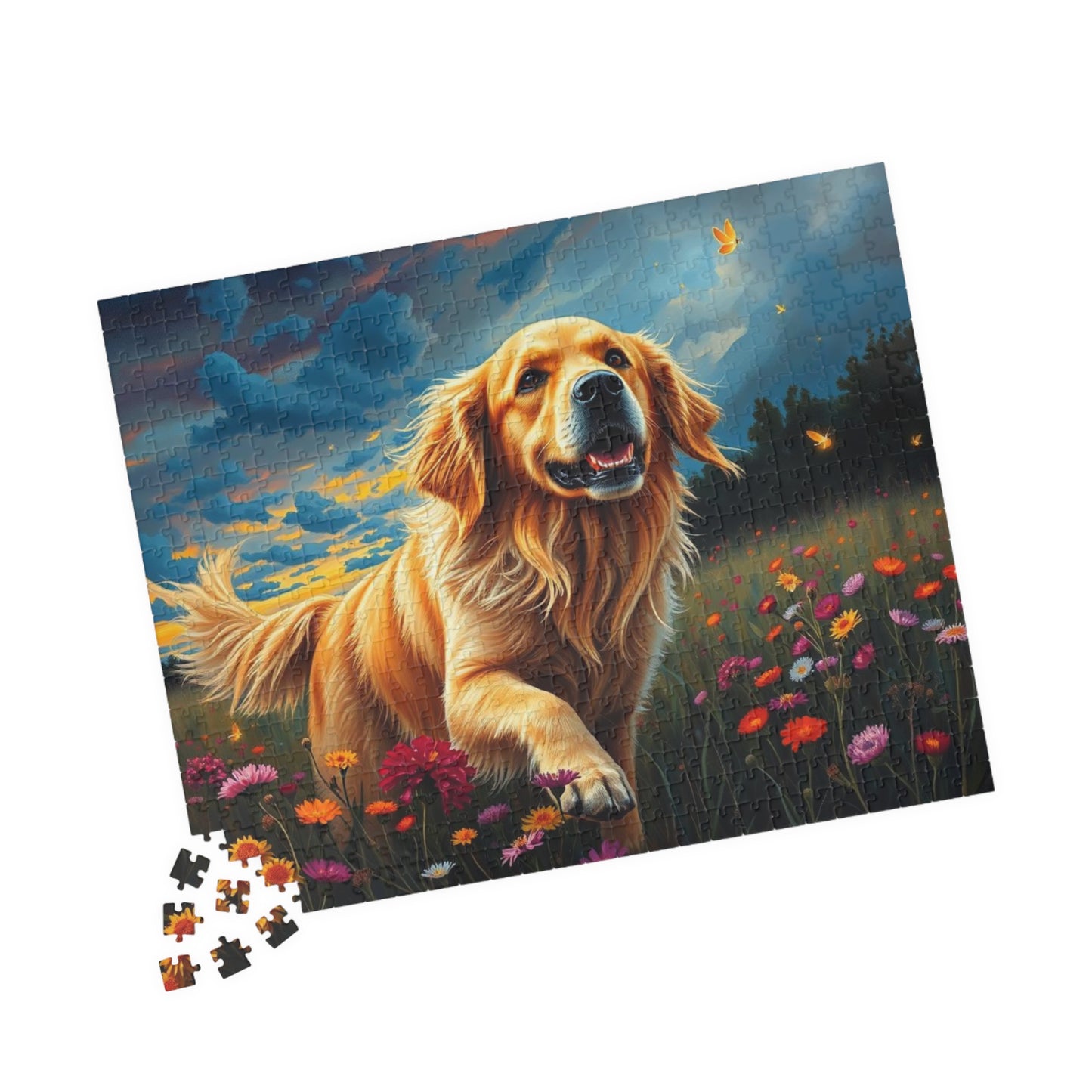 Golden Retriever Puzzle | 110-1014 Piece Dog Lover Jigsaw, Gift for Friend Pet Owner, Family Activity Solo Fun, Quiet Pastime Puzzle The Puzzle Chest