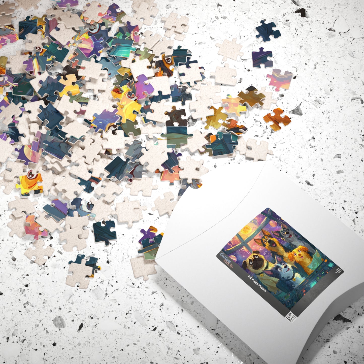 Cosmic Canine Puzzle for Dog Lovers - Space Adventure Animal Jigsaw Puzzle for Adults, Teens and Seniors Puzzle The Puzzle Chest