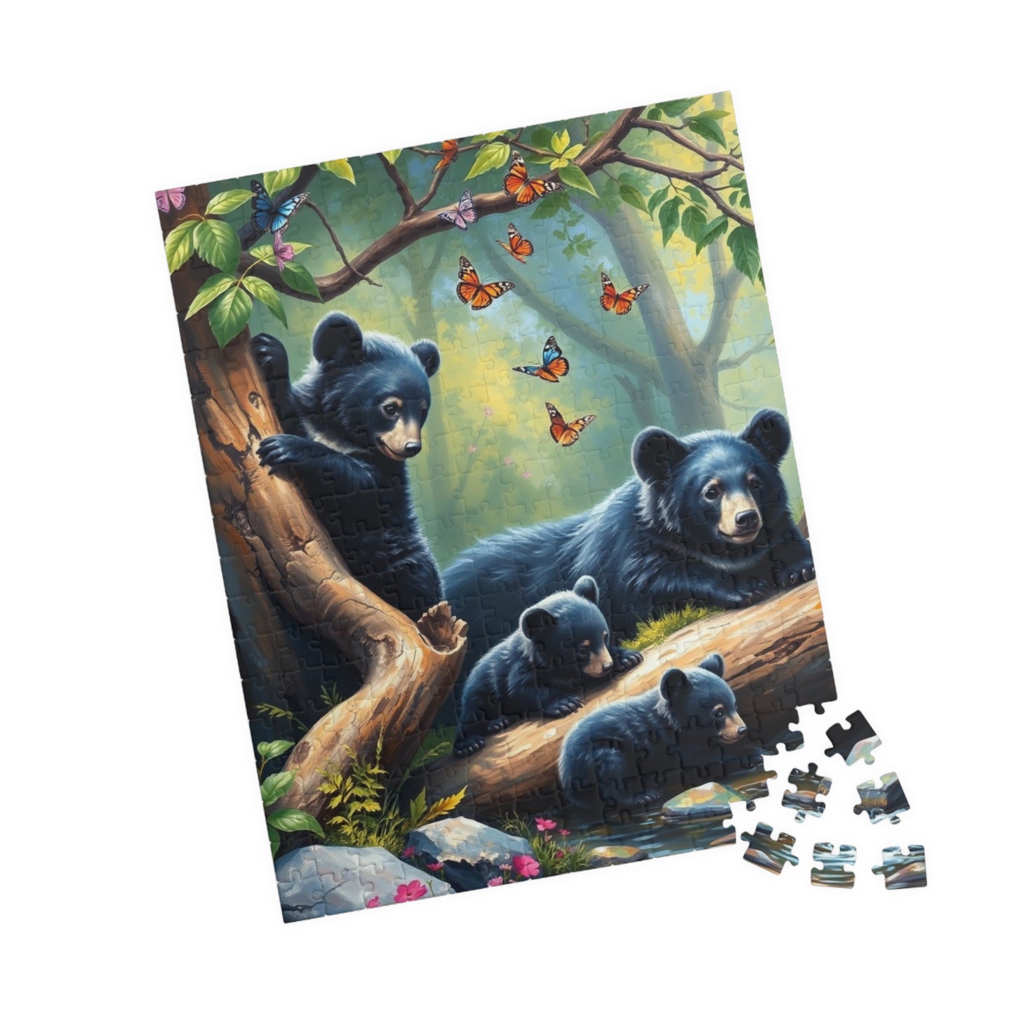 Bear Family Puzzle, Nature Themed Jigsaw for Adults, Wildlife Gift for Nature Lovers, Family Activity, Home Decor Puzzle, Creative Hobby Puzzle The Puzzle Chest