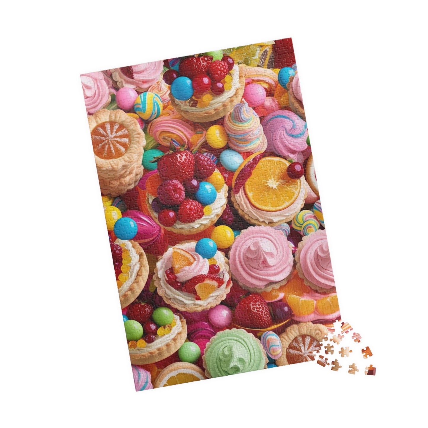 Sweet Treats Collage Puzzle, Perfect for Family or Solo Fun, Birthday Gifts, Rainy Day Entertainment, Holiday Gatherings Puzzle The Puzzle Chest