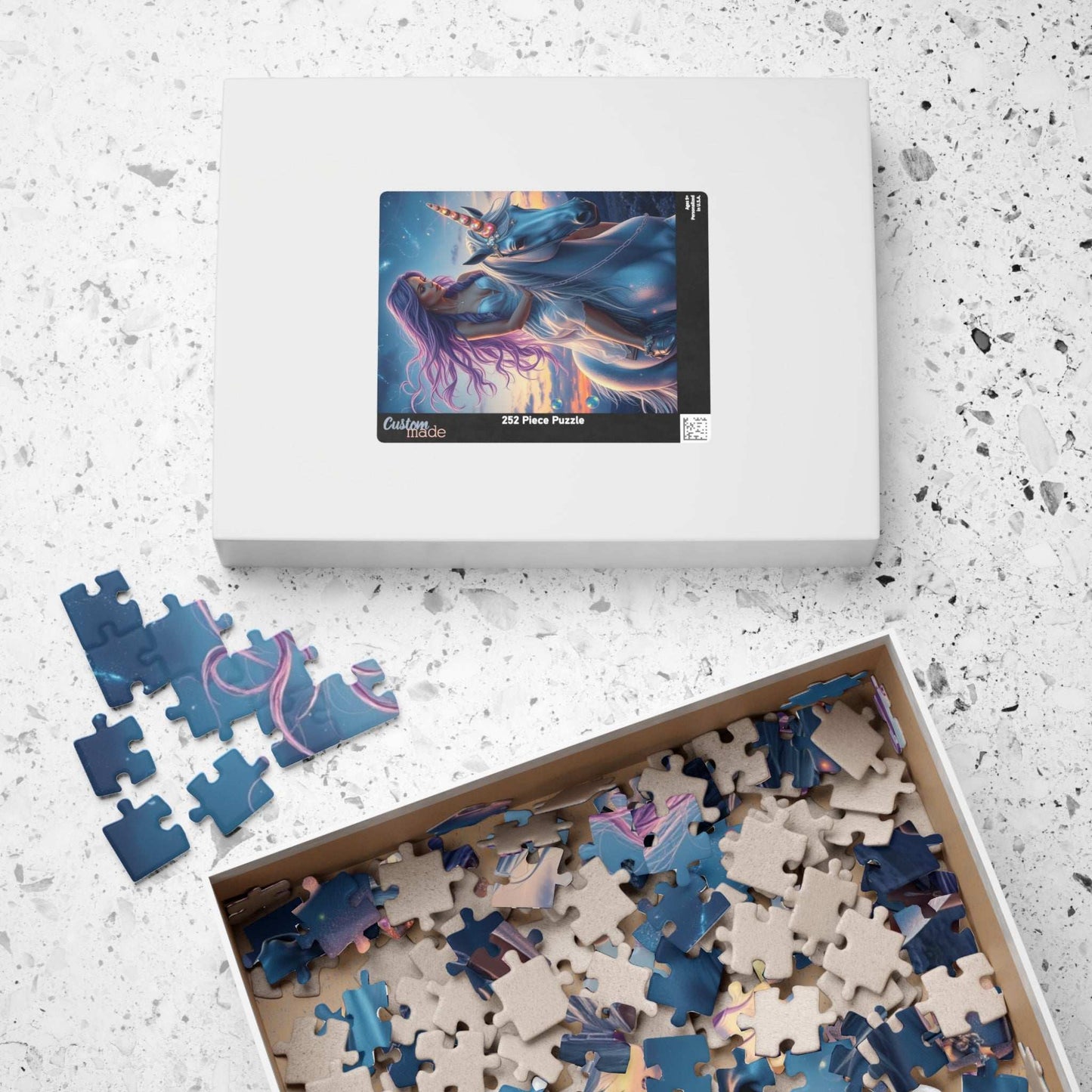 Magical Unicorn Puzzle - Fun and Enchanting, Perfect for Family Time or Solo Fun, Creative Gift for Friend, Fantasy Lover, Puzzle Enthusiast Puzzle The Puzzle Chest
