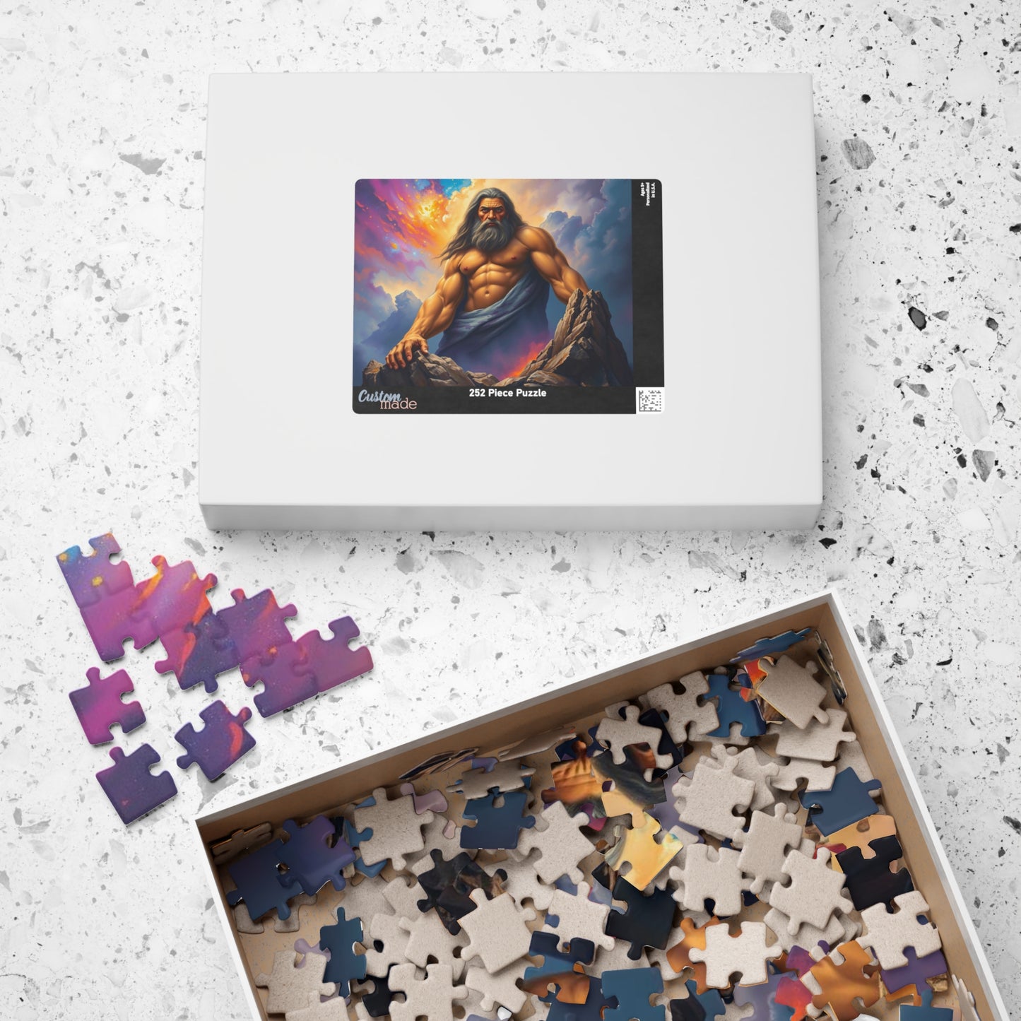 Mythical God Puzzle | 110, 252, 520, 1014-piece | Unique Gift for Puzzle Lovers | Art for Home Entertainment, Family Fun, Quiet Leisure Puzzle The Puzzle Chest
