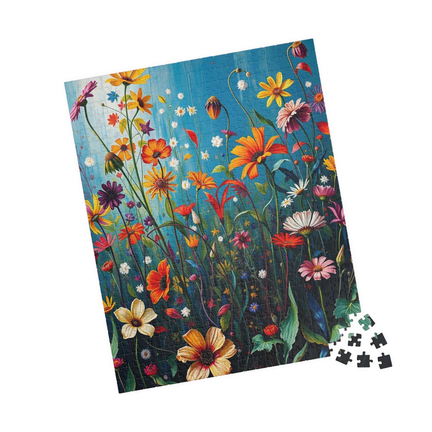 Floral Wildflower Jigsaw Puzzle, 110-1014 piece, Fun Family Activity, Unique Spring Gift for Friend Birthday Holiday, Puzzle Enthusiast Puzzle The Puzzle Chest